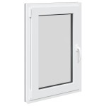 vidaXL Fereastră de subsol „RISOR” 60x80 cm oscilo-batantă DIN stânga antracit vidaXL Fereastră de subsol „RISOR” 60x80 cm oscilo-batantă DIN stânga antracit