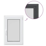 vidaXL Fereastră de subsol 60x90 cm Pt&Turn DIN dreapta Antracit vidaXL Fereastră de subsol 60x90 cm Pt&Turn DIN dreapta Antracit