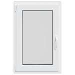 vidaXL Fereastra de subsol RISOR 60x90 cm Pt&Turn DIN stânga antracit vidaXL Fereastra de subsol RISOR 60x90 cm Pt&Turn DIN stânga antracit