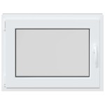 vidaXL Fereastră de subsol „RISOR” 80x60 cm oscilo-batantă DIN stânga antracit vidaXL Fereastră de subsol „RISOR” 80x60 cm oscilo-batantă DIN stânga antracit