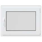 vidaXL Fereastră de subsol „RISOR” 80x70 cm oscilo-batantă DIN dreapta antracit vidaXL Fereastră de subsol „RISOR” 80x70 cm oscilo-batantă DIN dreapta antracit