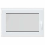 vidaXL Fereastră de subsol „RISOR” 90x70 cm oscilo-batantă DIN stânga antracit vidaXL Fereastră de subsol „RISOR” 90x70 cm oscilo-batantă DIN stânga antracit