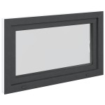 vidaXL Fereastră de subsol „RISOR” 100x60 cm oscilo-batantă DIN dreapta antracit vidaXL Fereastră de subsol „RISOR” 100x60 cm oscilo-batantă DIN dreapta antracit