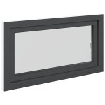 vidaXL Fereastră de subsol RISOR 110x50cm Pt&Turn DIN dreapta antracit vidaXL Fereastră de subsol RISOR 110x50cm Pt&Turn DIN dreapta antracit