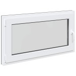 vidaXL Fereastră de subsol „RISOR” 110x50 cm oscilo-batantă DIN stânga antracit vidaXL Fereastră de subsol „RISOR” 110x50 cm oscilo-batantă DIN stânga antracit