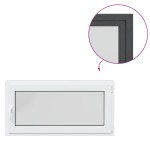 vidaXL Fereastră de subsol RISOR 120x60cm Pt&Turn DIN dreapta antracit vidaXL Fereastră de subsol RISOR 120x60cm Pt&Turn DIN dreapta antracit