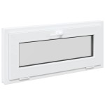 vidaXL Fereastră de subsol RISOR 90x40 cm înclinat 2 geamuri Antracit vidaXL Fereastră de subsol RISOR 90x40 cm înclinat 2 geamuri Antracit