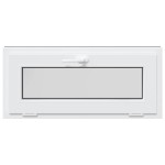 vidaXL Fereastră de subsol RISOR 90x40 cm înclinat 2 geamuri Antracit vidaXL Fereastră de subsol RISOR 90x40 cm înclinat 2 geamuri Antracit