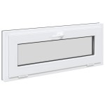 vidaXL Fereastră de subsol RISOR 110x40 cm înclinat 2 geamuri Antracit vidaXL Fereastră de subsol RISOR 110x40 cm înclinat 2 geamuri Antracit