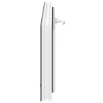 vidaXL Fereastră de subsol RISOR 110x40 cm înclinat 2 geamuri Antracit vidaXL Fereastră de subsol RISOR 110x40 cm înclinat 2 geamuri Antracit