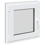 vidaXL Fereastră de subsol „RISOR” 50x50 cm oscilo-batantă DIN stânga antracit vidaXL Fereastră de subsol „RISOR” 50x50 cm oscilo-batantă DIN stânga antracit