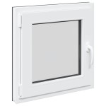 vidaXL Fereastra de subsol 60x60 cm Rabatabil DIN Stânga Antracit vidaXL Fereastra de subsol 60x60 cm Rabatabil DIN Stânga Antracit