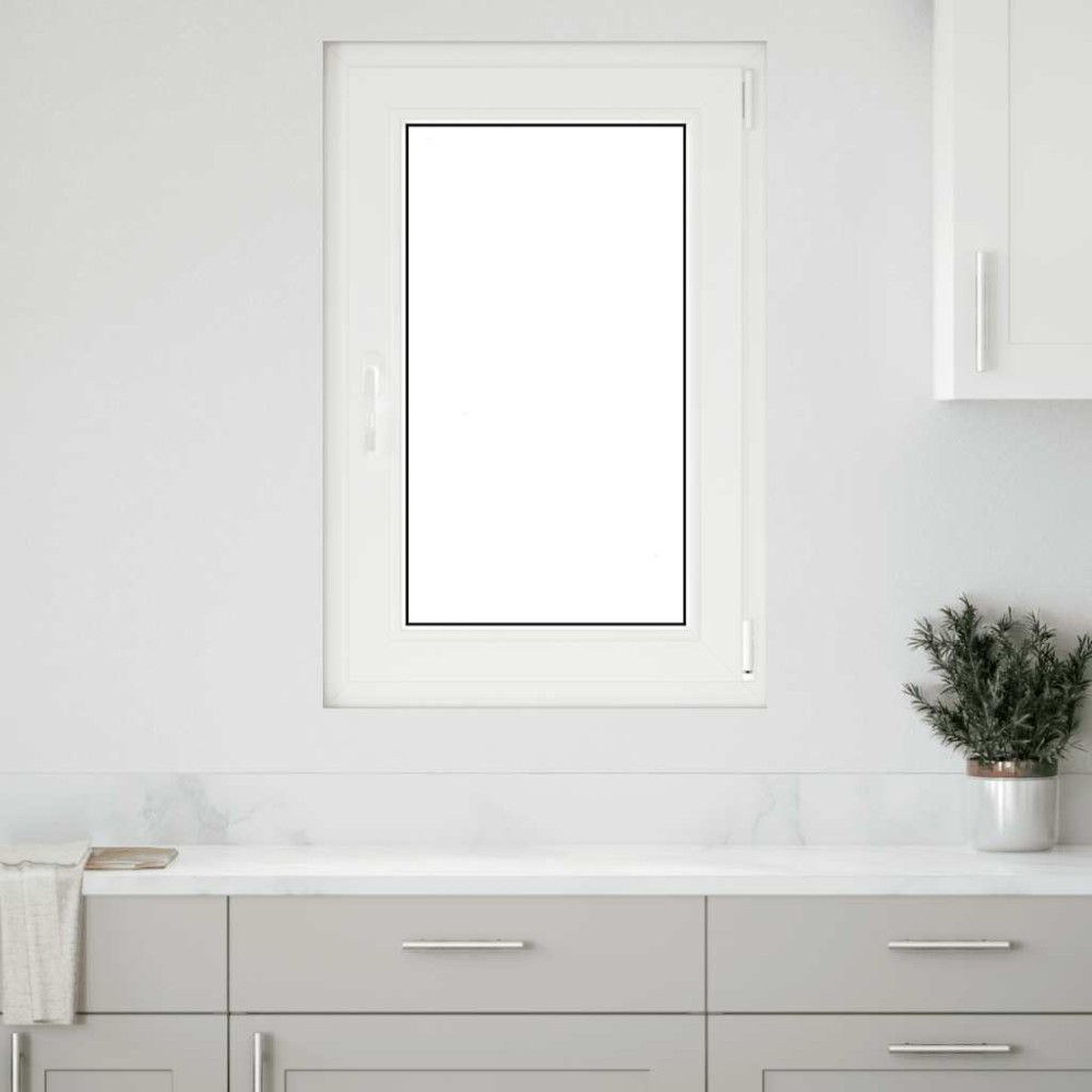 vidaXL Fereastra de subsol 60x80 cm Rabatabil DIN dreapta Antracit