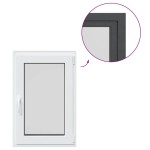 vidaXL Fereastră de subsol 60x90 cm Pt&Turn DIN dreapta Antracit vidaXL Fereastră de subsol 60x90 cm Pt&Turn DIN dreapta Antracit