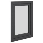 vidaXL Fereastră de subsol „RISOR” 60x100 cm oscilo-batantă DIN stânga antracit vidaXL Fereastră de subsol „RISOR” 60x100 cm oscilo-batantă DIN stânga antracit
