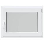 vidaXL Fereastră de subsol „RISOR” 80x60 cm oscilo-batantă DIN dreapta antracit vidaXL Fereastră de subsol „RISOR” 80x60 cm oscilo-batantă DIN dreapta antracit