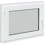 vidaXL Fereastră de subsol „RISOR” 80x70 cm oscilo-batantă DIN stânga antracit vidaXL Fereastră de subsol „RISOR” 80x70 cm oscilo-batantă DIN stânga antracit
