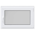 vidaXL Fereastră de subsol „RISOR” 90x60 cm oscilo-batantă DIN dreapta antracit vidaXL Fereastră de subsol „RISOR” 90x60 cm oscilo-batantă DIN dreapta antracit