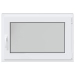 vidaXL Fereastră de subsol „RISOR” 90x70 cm oscilo-batantă DIN dreapta antracit vidaXL Fereastră de subsol „RISOR” 90x70 cm oscilo-batantă DIN dreapta antracit
