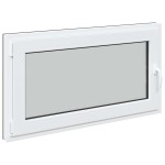 vidaXL Fereastra de subsol RISOR 110x60 cm Pt&Turn DIN stânga antracit vidaXL Fereastra de subsol RISOR 110x60 cm Pt&Turn DIN stânga antracit
