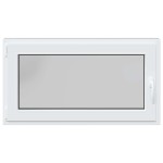 vidaXL Fereastra de subsol RISOR 110x60 cm Pt&Turn DIN stânga antracit vidaXL Fereastra de subsol RISOR 110x60 cm Pt&Turn DIN stânga antracit