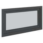 vidaXL Fereastra de subsol RISOR 110x60 cm Pt&Turn DIN stânga antracit vidaXL Fereastra de subsol RISOR 110x60 cm Pt&Turn DIN stânga antracit