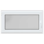 vidaXL Fereastra de subsol RISOR 120x60 cm Pt&Turn DIN stânga antracit