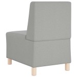 vidaXL Canapea Scaun fără brațe Cloud Gri 55 cm Tesatura vidaXL Canapea Scaun fără brațe Cloud Gri 55 cm Tesatura