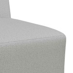 vidaXL Canapea Scaun fără brațe Cloud Gri 55 cm Tesatura vidaXL Canapea Scaun fără brațe Cloud Gri 55 cm Tesatura
