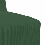 vidaXL Unitate Sofa Modulară Fără Brațe Verde junglă 55 x 74 x 82 cm