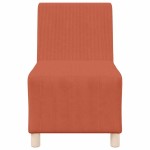 vidaXL Unitate Sofa Modulară Fără Brațe Portocaliu 55 x 74 x 82 cm