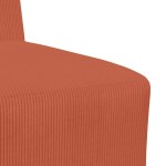 vidaXL Unitate Sofa Modulară Fără Brațe Portocaliu 55 x 74 x 82 cm