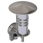 Lampă perete cu senzor de mișcare din oțel inoxidabil formă Pagoda Lampă perete cu senzor de mișcare din oțel inoxidabil formă Pagoda