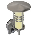 Lampă perete cu senzor de mișcare din oțel inoxidabil formă Pagoda Lampă perete cu senzor de mișcare din oțel inoxidabil formă Pagoda