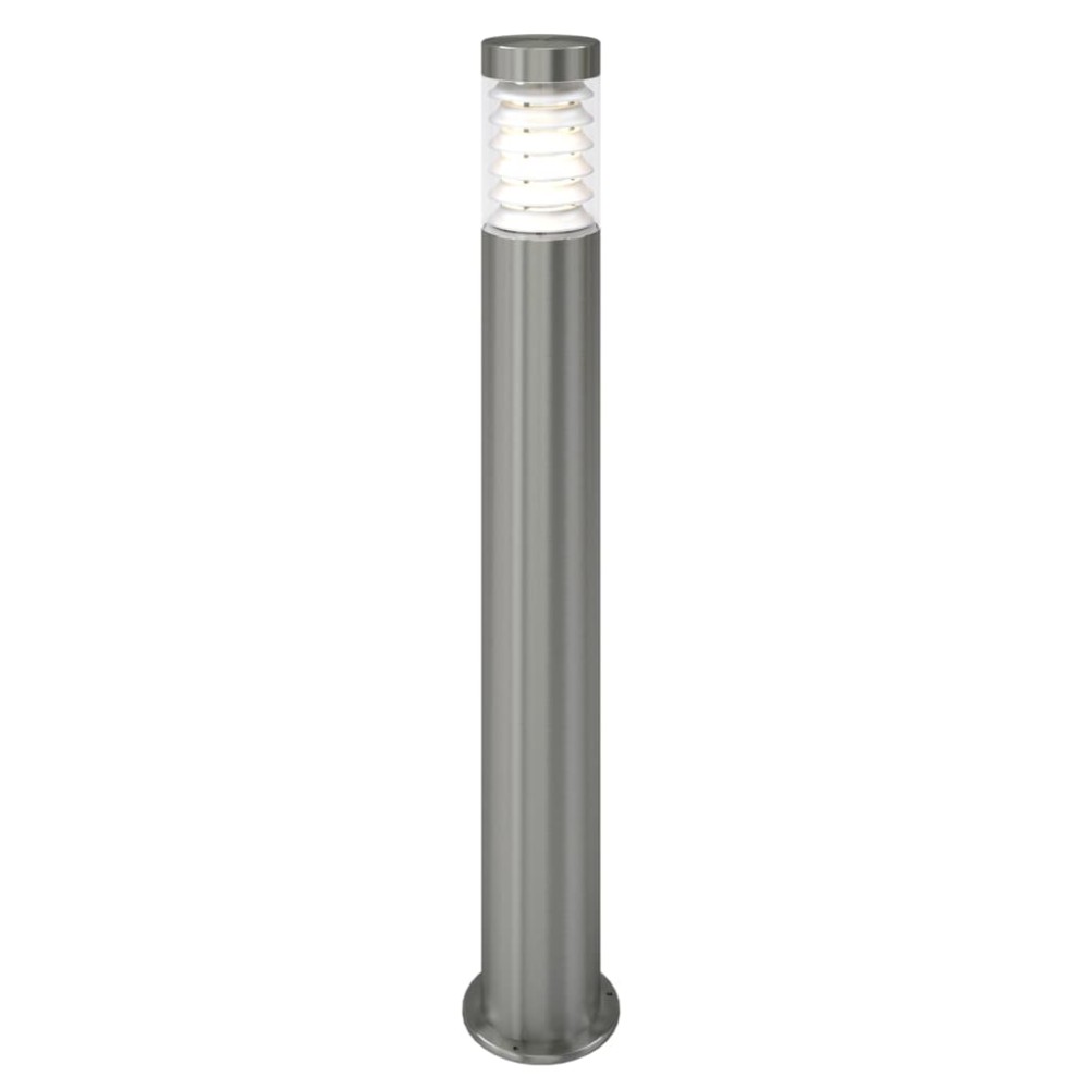 vidaXL Lampă cu stâlp de exterior, lampă de podea, oțel inoxidabil
