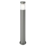 vidaXL Lampă cu stâlp de exterior, lampă de podea, oțel inoxidabil
