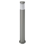 vidaXL Lampă cu stâlp de exterior, lampă de podea, oțel inoxidabil