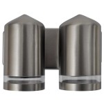 Lampă de perete cu LED, cap conic, oțel inoxidabil Lampă de perete cu LED, cap conic, oțel inoxidabil