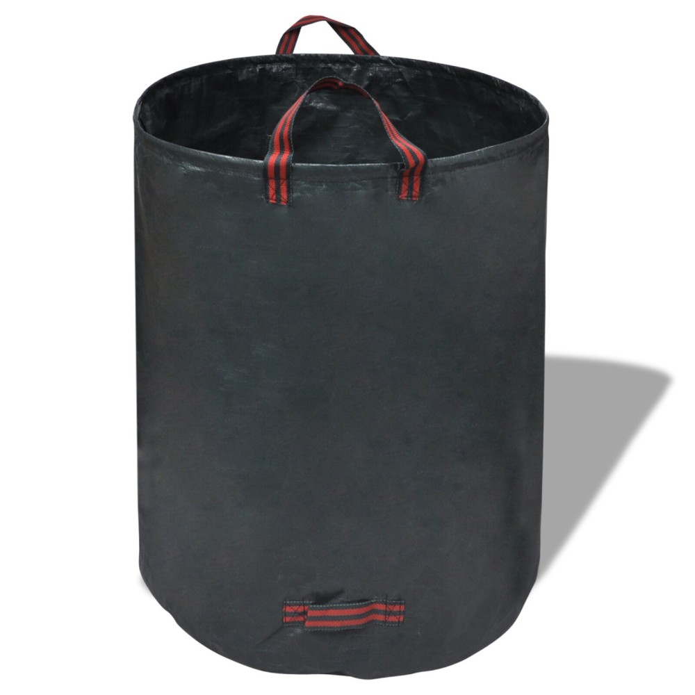vidaXL Sac de Deșeuri de Grădină Verde închis 4 buc 120 L 150 g/m²