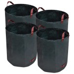 Coșuri de gunoi 272 L 150 g/mp, 4 buc., Verde închis Coșuri de gunoi 272 L 150 g/mp, 4 buc., Verde închis