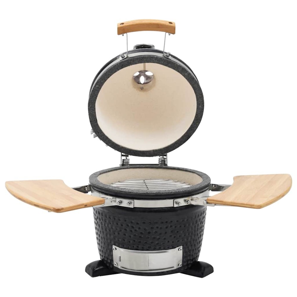Kamado Grătar cu afumătoare din ceramică 44 cm