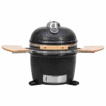 Kamado Grătar cu afumătoare din ceramică 44 cm Kamado Grătar cu afumătoare din ceramică 44 cm