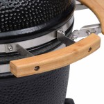 Kamado Grătar cu afumătoare din ceramică 44 cm Kamado Grătar cu afumătoare din ceramică 44 cm