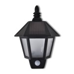 Lampă solară de perete cu senzor de mișcare Lampă solară de perete cu senzor de mișcare