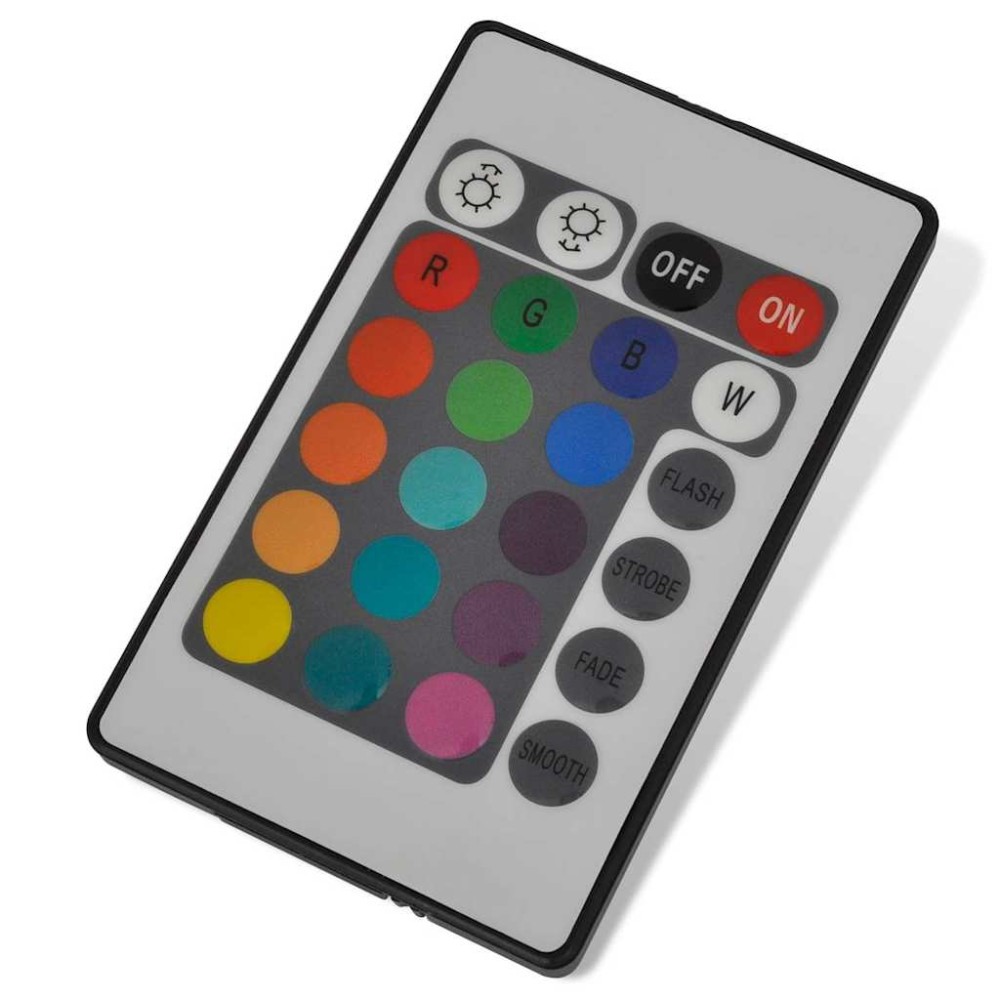 vidaXL Lampă cu LED pentru acvariu cu bule RGB 56,5 cm