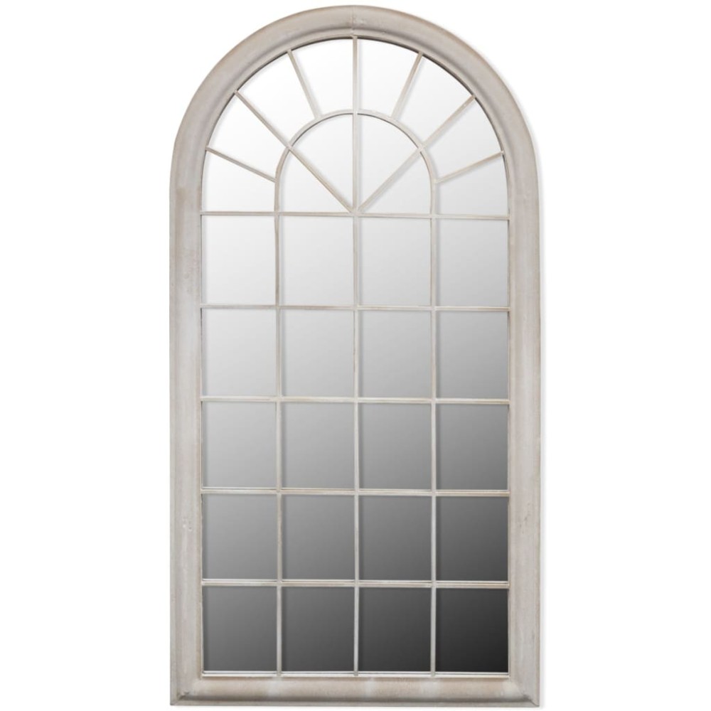 vidaXL Oglindă de grădină arcadă rustică 60x116 cm interior & exterior