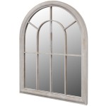 vidaXL Oglindă de grădină arcadă rustică 69x89 cm interior & exterior vidaXL Oglindă de grădină arcadă rustică 69x89 cm interior & exterior