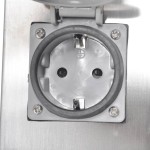 Priză de grădină tip "turn" Oțel inoxidabil Priză de grădină tip "turn" Oțel inoxidabil