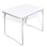 Masă camping din metal pliabilă 80 x 60 cm Masă camping din metal pliabilă 80 x 60 cm