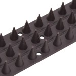 Set 20 țepi anti păsări 49 x 4,5 x 1,7 cm Set 20 țepi anti păsări 49 x 4,5 x 1,7 cm